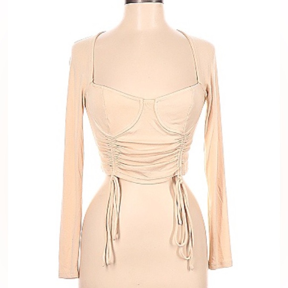 NWOT Beige Top